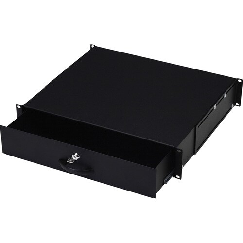 Digitus 2U Wandmontierbar Rackschublade - 482,60 mm Rack Width - Hellgrau - Stahl - 25 kg Maximale Gewichtskapazität