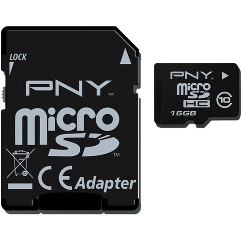 HP 16 GB Class 10 microSDHC - 1 - 20 MB/s Lesegeschwindigkeit - 10 MB/s Schreibgeschwindigkeit - 2 Jahr(e) Garantie