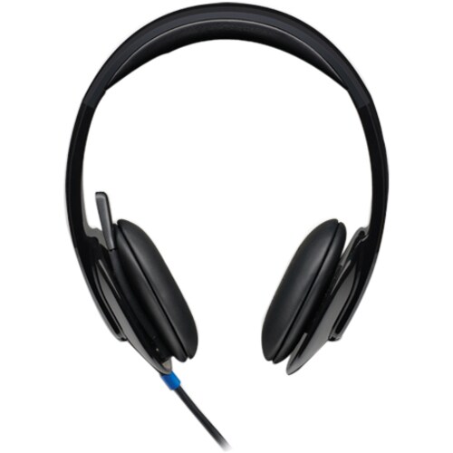 Logitech H540 Kabel Kopfbügel Stereo Headset - Schwarz - Binaural - Halboffen - 200 cm Kabel - Host-Schnittstelle: USB