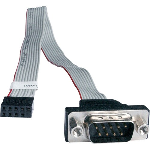 Shuttle H-RS232 32 cm Seriell Datentransferkabel - Zweiter Anschluss: 1 x 10-pin Serial - Female