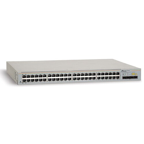 Allied Telesis WebSmart AT-GS950/48 44 Anschlüsse Verwaltbar Ethernet-Switch - 10/100/1000Base-T - 4 SFP-Steckplätze - Wal