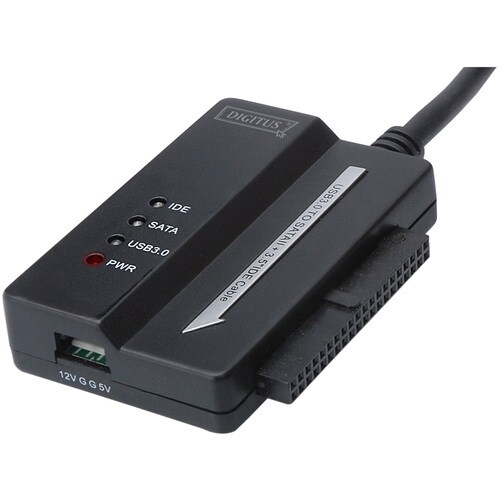 Assmann 30,48 cm IDE/SATA/USB Datentransferkabel für Festplatte, Speicherausrüstung - Zweiter Anschluss: 1 x IDE, 1 x SATA