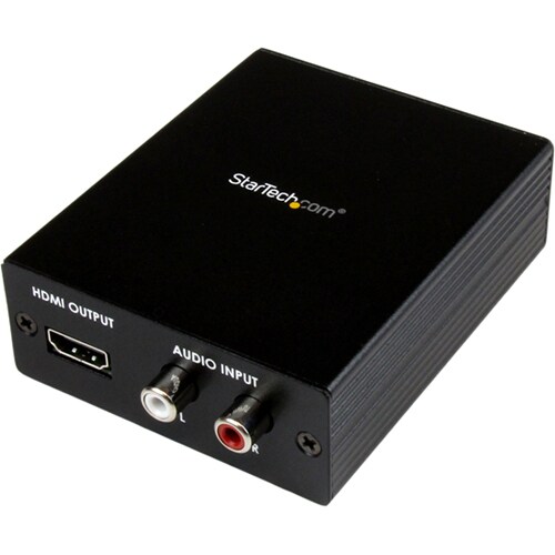 StarTech.com Component / VGA Video and Audio to HDMIÂ® Converter - PC to HDMI - 1920x1200 - Functions: Signal Conversion -