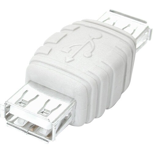 StarTech.com Changeur de genre USB - Adaptateur USB A vers A - F/F - Blanc - 1 x 4-pin Type A USB Female - Blanc