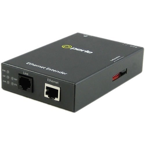 Perle eX-1S1110-RJ Ethernet Extender - 1 x Network (RJ-45)