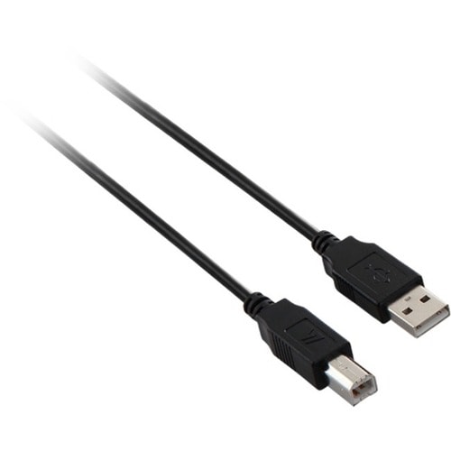 V7 V7E2USB2AB-1.8M 1,83 m Datentransferkabel - Cable for Computer, Peripheriegerät, Digitalkamera, Drucker, Scanner, Media