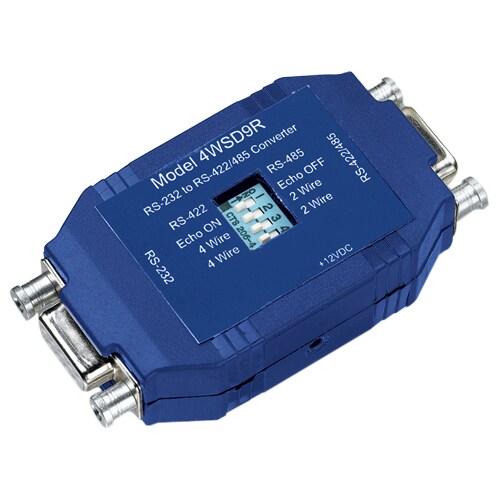 B+B SmartWorx Convert RS-232 to 422/485 with Port Power - 1 x 9-pin DB-9 RS-232 Serial Female - 1 x 9-pin DB-9 RS-485 Seri