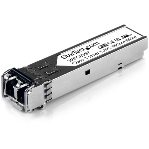 StarTech.com Module transceiver SFP Mini-GBIC à fibre optique multimode LC Gigabit, DDM - Compatible Cisco - 550 m - Pour 