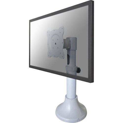Neomounts Neomounts Pro FPMA-D025SILVER Grommet Mount for Flat Panel Display - Silver - Height Adjustable - 25.4 cm to 66 