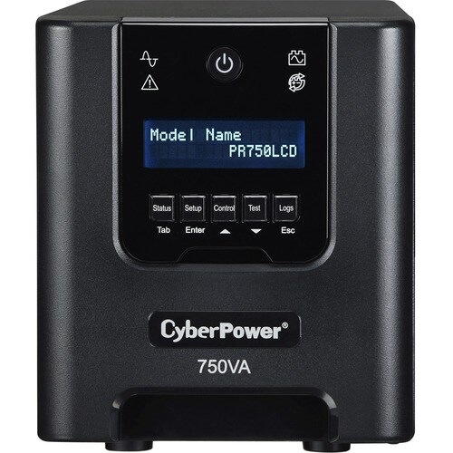 UPS de línea interactiva CyberPower - 750VA - Minitorre - AVR - 8Hora(s) Recharge - 120 V AC Entrada - 120V AC Salida - 6 