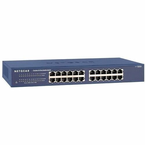 Netgear ProSafe JGS524 24-Port Gigabit Ethernet Switch - 24 x 10/100/1000Base-T