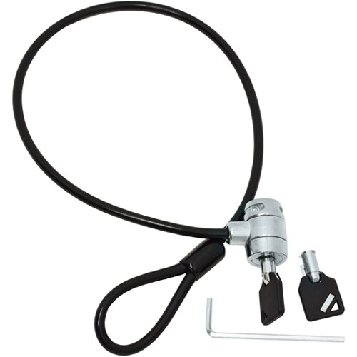 Ergotron Cable Lock - 60.96 cm Cable - Preset - Keyed Lock