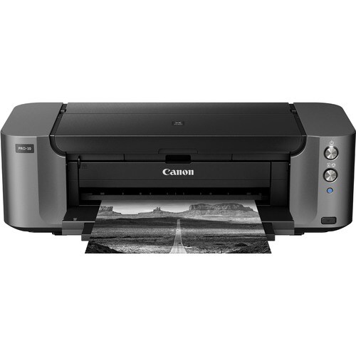 Canon PIXMA PRO-10 Desktop Inkjet Printer - Color - 4800 x 2400 dpi Print - 151 Sheets Input - Ethernet - Wireless LAN - P