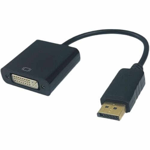 4XEM DisplayPort To DVI-I Dual Link M/F Adapter Cable - 9" DisplayPort/DVI Video Cable for Video Device, TV, Monitor, Note