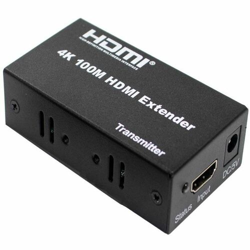 4XEM 100M/328FT HDMI Extender Over Single CAT-5E or CAT-6 RJ45 - 1 Input Device - 1 Output Device - 328.08 ft Range - 2 x 