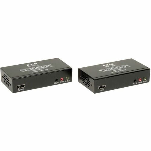 Eaton Tripp Lite Series HDMI over Cat5/6 Extender Kit, Transmitter/Receiver, 4K, Serial and IR Control, Up to 328 ft. (100