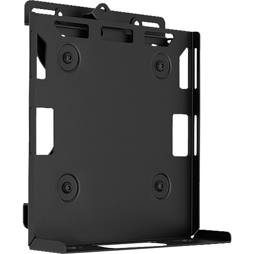 Chief PAC260P Pole Mount for Media Player, CPU, Video Conferencing System - Black Wrinkle - 30 lb Load Capacity