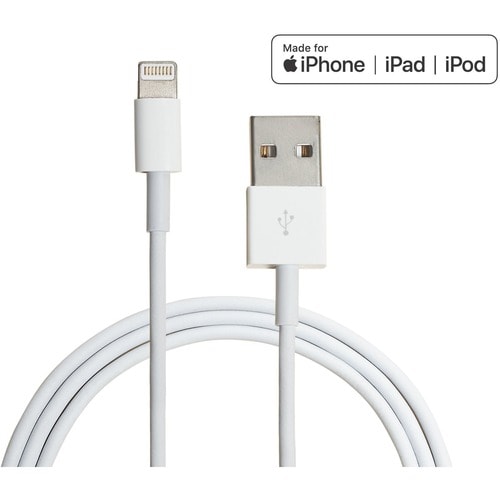 4XEM 6FT 2M charging data and sync Cable For Apple iPhone 5 5s 6 6s 6plus 7 7plus - 6FT Lightning to USB data sync cable f