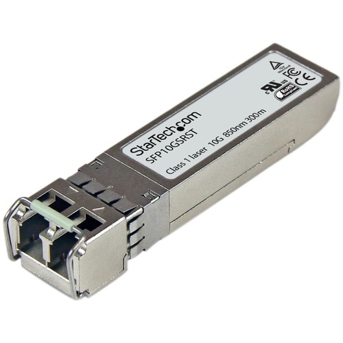 StarTech.com Module de transceiver SFP+ à fibre optique 10GBase-SR - Compatible Cisco SFP-10G-SR - Multimode LC avec DDM -