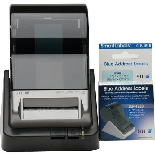 Seiko Versatile Desktop 2" Direct Thermal 300 dpi Smart Label Printer included with our Smart Label Software - The SLP650 