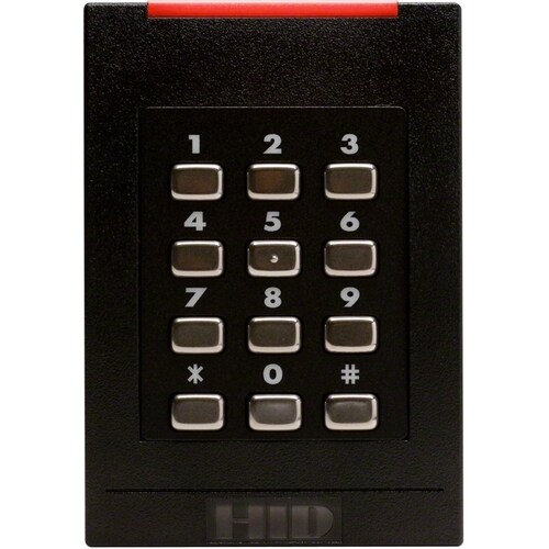HID iCLASS RK40 6130C Smart Card Reader - Contactless - Cable - 4" Operating Range - Wiegand, Pigtail - Wall Mountable, Bo