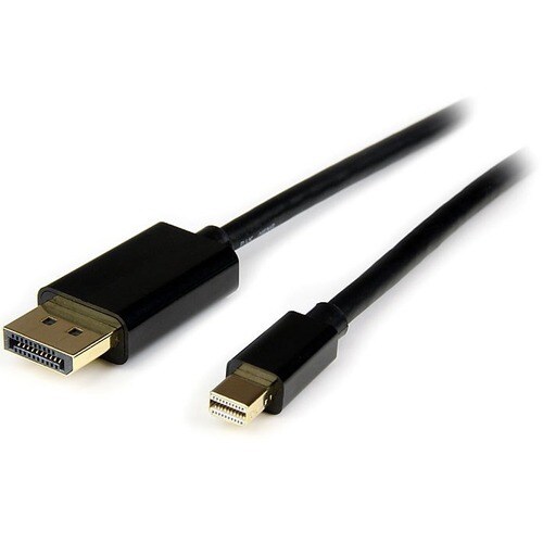 StarTech.com Cable de 4m Adaptador de Mini DisplayPort® Macho a DisplayPort Macho - Convertidor Negro - Cable for Proyecto