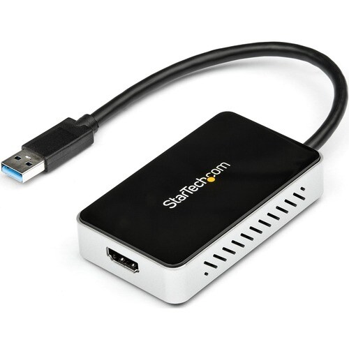 StarTech.com Adattatore scheda USB 3.0 a HDMI con hub USB a 1 porta - 1920x1200 / 1080p - 1920 x 1200 Supported - Nero