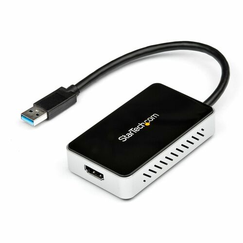 StarTech.com USB 3.0 to HDMI Adapter w/ 1x USB, USB to VGA Monitor Converter for Windows (no support for macOS/ChromeOS/Li