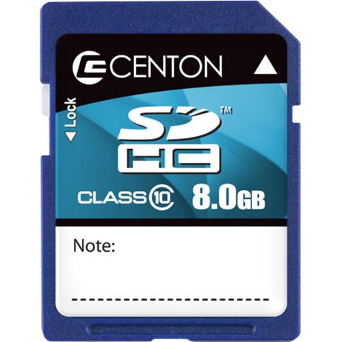 Centon 8 GB Class 10 SDHC - 5 Year Warranty
