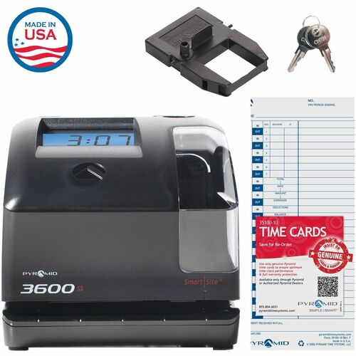 MLANG 3600SS SMARTSITE TIME CLOCK & DOCUMENT STAMP