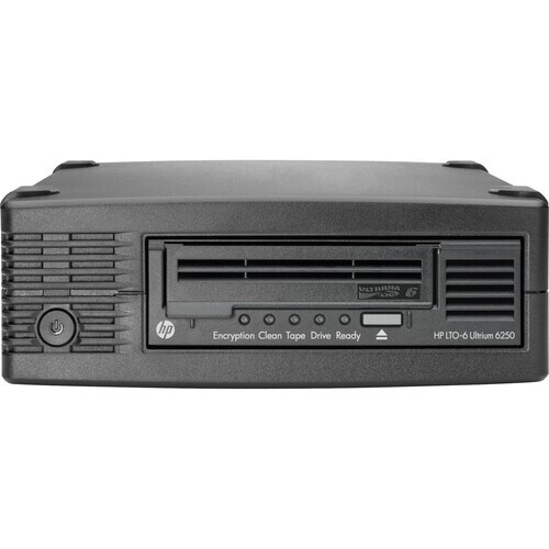 HPE StoreEver LTO-6 Tape Drive - 2.50 TB (Native)/6.25 TB (Compressed) - SAS - 133.35 mm Width - 1H Height - External - 16