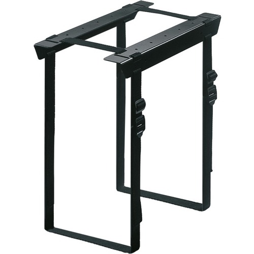 Newstar Under Desk PC Mount (Suitable PC Dimensions - Height: 3-60 cm / Width: 8-70 cm) - Black - Height Adjustable - 20 k