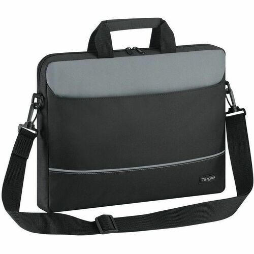 Targus Intellect TBT238EU Tasche (Messenger) für 39,6 cm (15,6 Zoll) Notebook, Tablet, Zubehör - Schwarz, Grau - Polyester