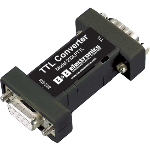 B+B SmartWorx Serial Data Transfer Adapter - 1 x 9-pin DB-9 RS-232 Serial Female - 1 x 9-pin DB-9 RS-422 Serial Male