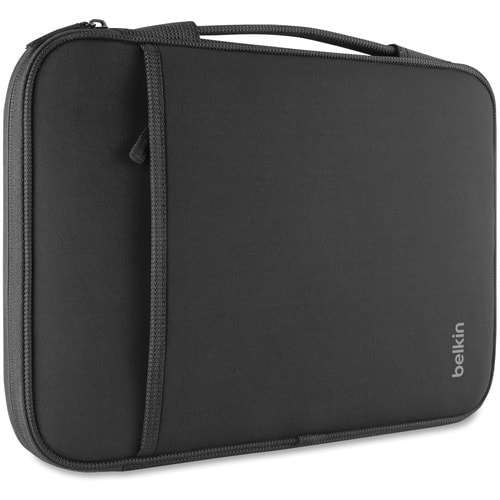 Belkin Carrying Case (Sleeve) for 27.9 cm (11") Apple, Google, Microsoft Chromebook, Notebook, Tablet - Black - Wear Resis