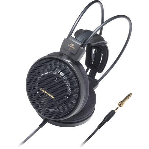Audio-Technica ATH-AD900X Audiophile Open-Air Headphones - Stereo - Mini-phone (3.5mm) - Wired - 38 Ohm - 5 Hz 35 kHz - Go