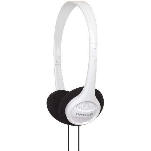 Koss KPH7W Headphone - Stereo - White - Wired - Over-the-head - Binaural