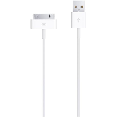 Apple 30-pin to USB Cable - Proprietary/USB Data Transfer Cable for iPhone, iPod, iPad - First End: 1 x 30-pin Proprietary