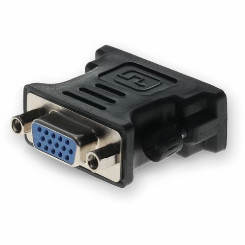 DVI-I (29 pin) Male to VGA Female Black Adapter For Resolution Up to 1920x1200 (WUXGA) - 100% compatible and guaranteed to