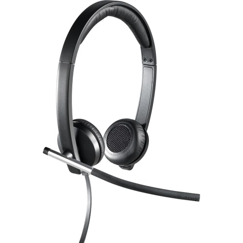 Cuffie Logitech H650e Cavo Over-the-head - Binaural - Supra-aural - 50 Hz a 10 kHz - Cancellazione del rumore Microfono - USB
