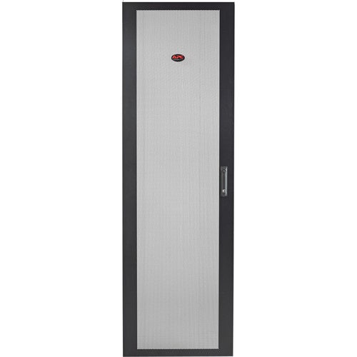 NETSHELTER SV 48U 800MM WIDE PERFORATED FLAT DOOR BLACK