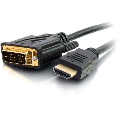 C2G 1m (3ft) HDMI to DVI Cable - HDMI to DVI-D Adapter Cable - 1080p - M/M - 3.28 ft DVI/HDMI Video Cable for Audio/Video 