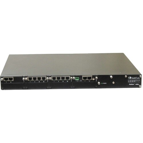 AudioCodes Mediant 1000B VoIP Gateway - 2 x RJ-45 - Gigabit Ethernet - T-carrier, E-carrier - 14 x Expansion Slots - 1U Hi