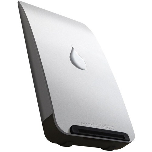 Rain Design iSlider mobile stand for iPad/iPhone - Silver - With a unique sliding design, islider stand is easy to carry, 