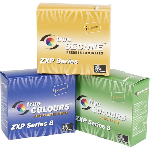 Zebra Laminating Roll - Laminating Pouch/Sheet Size: 25.4 µm Thickness - for ID Card - Clear - 750 / Roll