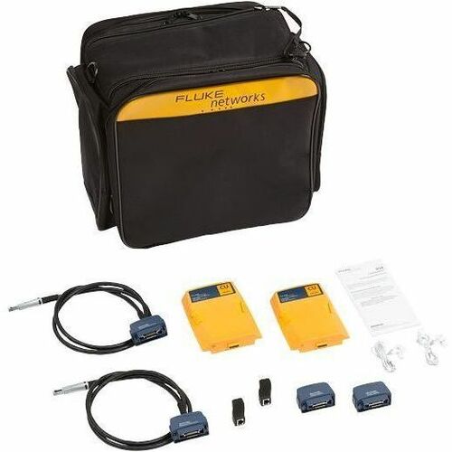 Fluke Networks DSX CableAnalyzer Series Copper Cable Certifier - Device Testing, Cable Testing - LCD - Optical Fiber - Wir