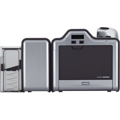 HID HDP5000 Desktop Dye Sublimation/Thermal Transfer Printer - Color - Card Print - Fast Ethernet - USB - LCD Display Scre