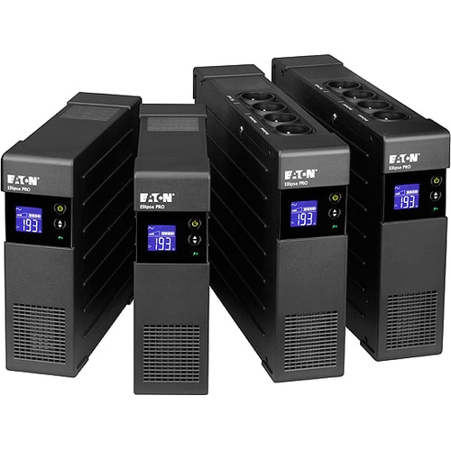 Eaton SAI Interactivo Ellipse PRO 1200 DIN USB - 1200VA/750W- 8 tomas SCHUCKO -DIN (4 UPS + 4 contra sobre o subtensiones)