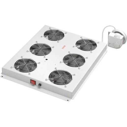 Digitus Dachlüftereinheit für Unique Serverschränke. Anzahl Lüfter: 6 Lüfter, Kompatibilität: Unique Server. Produktfarbe: