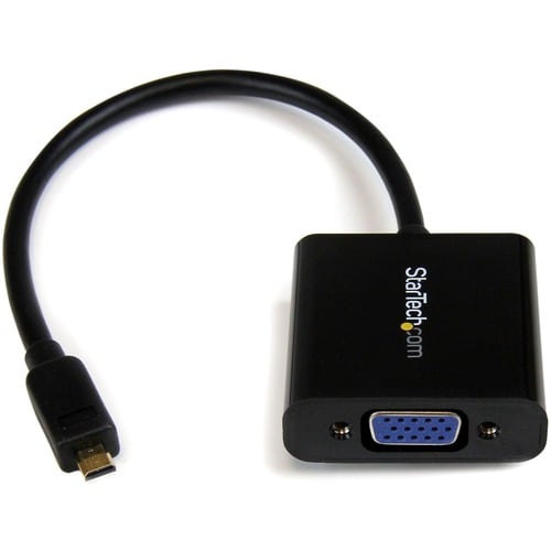 StarTech.com Adattatore convertitore Micro HDMI® a VGA per smartphone/ultrabook/tablet - 1920x1200 - Nero